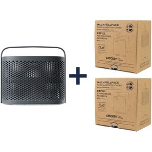 Absodry - Duo Family Bag - 12 Series Grey + Navulling - Voordeelbundel