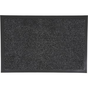 Ikado Droogloopmat microfiber antraciet - 40 x 60 cm