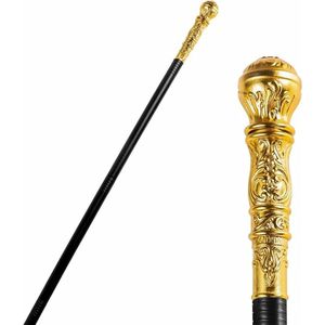 Kostuum Walking Cane Goud - Elegante Accessoire voor Feestjes - Verjaardagsfeest Kostuum