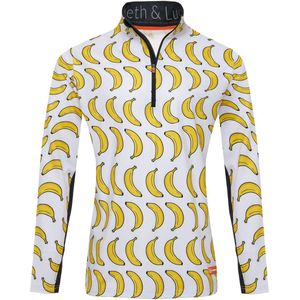 Gareth & Lucas Skipully The One Hundred and Four - Heren S - 100% Gerecycled Polyester - Midlayer Sportshirt - Wintersport