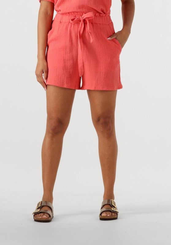 Minus Stina Shorts Broeken Dames - Koraal - Maat 36