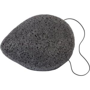 Beesha Konjac spons Houtskool