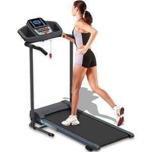 Loopband Inklapbaar - Loopbanden Voor Thuis - Opvouwbare Loopband Voor Thuis - Walking Pad Treadmill - Inklapbare Wandelband - Opvouwbaar En Stil - Vering En Demping - Fitness - Dunne En Lichteloopband Voor Thuis - Geen Montage Vereist