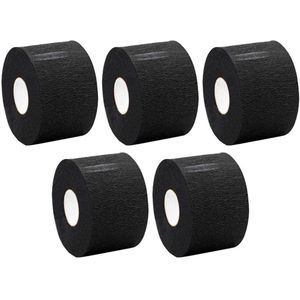 EXCITAT Nekbandages voor kapsels - Wegwerpbaar - Voor salonkapsels - 5 rollen - Zwart