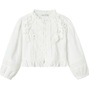 NAME IT - NMFHELLIA LS SHIRT - Meisjes - Overhemden