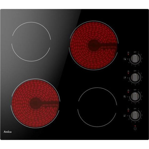 Inbouw vitrokeramisch kookplaat met draaiknoppen - Huishoudelijke apparaten  kopen | Lage prijs | beslist.nl