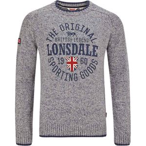 Lonsdale Borden Trui Grijs XL Man