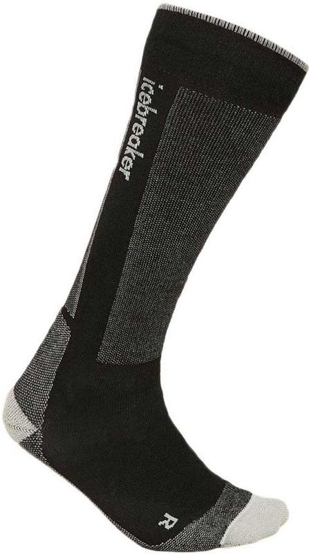 Icebreaker - Merino Ski+ Light - Sokken - Zwart - Merinowol Mix
