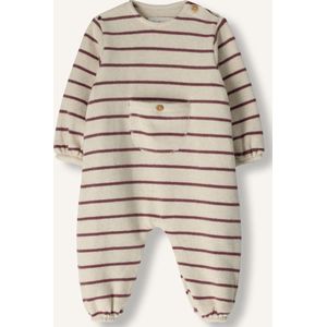 PLAY UP Striped Flame Jersey Jumpsuit X Boxpakken Unisex - Beige - Maat 50