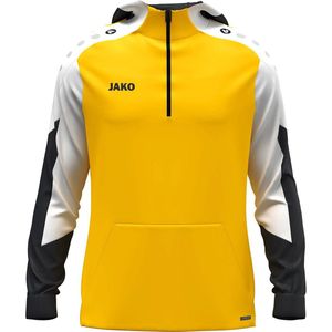 Jako - Sweater met Kap - Geel-wit - Dynamic 6770-305