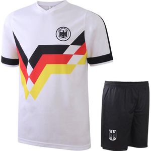 EK 88 Duitsland Voetbaltenue - Voetbaltenue Kinderen - Shirt en Broekje - Jongens en Meisjes - Volwassenen - Heren en Dames-L