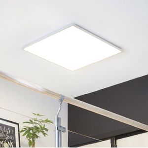 INSPIRE - Set van 6 dimbare LED panelen GDANSK - 6 x plafondlampen - 29,5x29,5cm - 1800LM - 2700K/4000K/6500K - IP20 - 13W - wit aluminium - LED plafondlamp