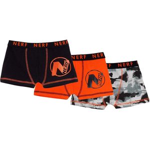 Boxershorts voor jongens, multipack van 3 stuks, camouflageondergoed, comfortabele trunks, 7-8 jaar