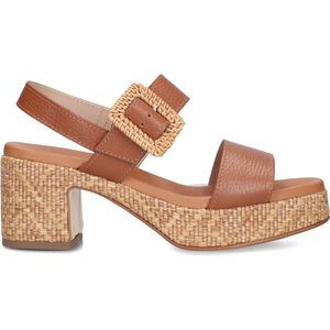 STEFANO LAURAN 24199 Sandalen - Dames - Cognac - Maat 36