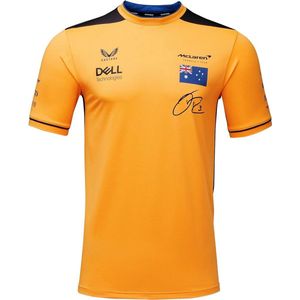 McLaren - 2022 Daniel Ricciardo - T-shirt - Korte Mouw - Polyester