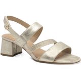 Tamaris - Comfortabele Damessandalen - Cloudy Gold - Hoogwaardig Materiaal