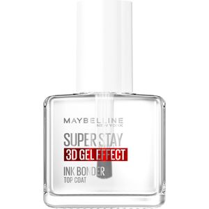 Maybelline New York - SUPER STAY 3D GEL-EFFECT TOP Coat - Nagellak - 12 ml