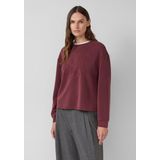 Sweatshirt - Zacht Scuba - Casual Relaxte Pasvorm - Elegante Voorkant in Reliëf