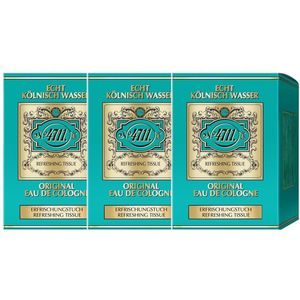 4711 Refreshing Cologne Tissues - Original - 3 x 20 Stuks