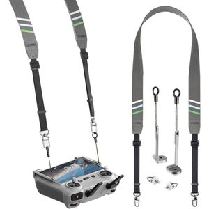 Allecto Plus - Riem voor RC Controller - Verstelbare schouderriem en sleutelkoord - Drone-afstandsbediening accessoires