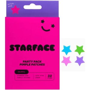 Starface Party Pack Hydro-Star Pimple Patches 32 Count for All Skin Types