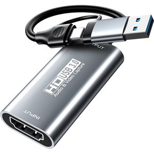 Lexium Capture card 4K - Game Capture Card - Video Grabber - Video Capture Card 4K