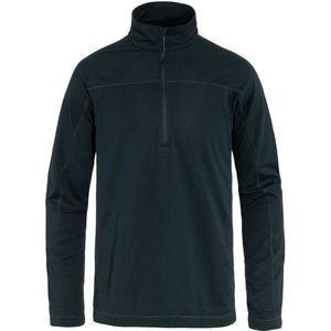 Fjällräven - Abisko Lite Fleece Half Zip - Trui - Dark Navy