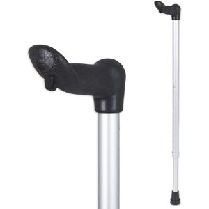 Ergonomische Wandelstok met Verstelbare Hoogte en Antislip Huls voor Rechthandigen - Lichtgewicht Loophulp