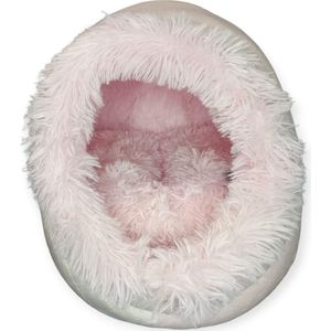 Quadra - Dierenmand - Roze Iglo - kattenmand - katteniglo - hondenmand