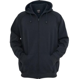 Heren Sweatvest - Extra dik en zacht: Zip Hoody marine