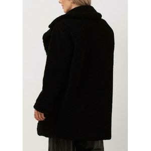 Notre-V Teddy Coat Short Jassen Dames - Winterjas - Zwart - Maat L
