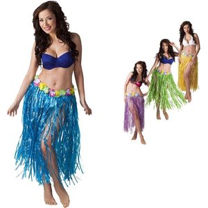 Fiestas Guirca Verkleedrok Hawaiian Dames 75 Cm Blauw One-size