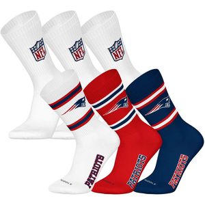 NFL Sokken NFL 6Pack Crew Socks Set van 6