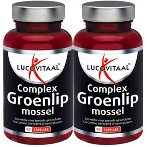 Lucovitaal - Groenlipmossel Complex - 2 x 90 Capsules - Voordeelverpakking