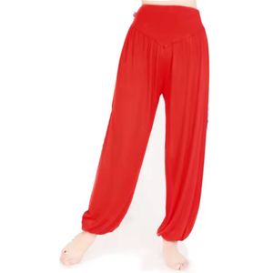 Rood/Roze Harembroek - Chillbroek - Chillpants - Harem broek - Rood - Maat XL (valt als een L) - Yogabroek - Baggy broek - Boho - Valt klein - CHPN