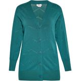 usha - FESTIVAL - Gebreid Vest - Groen