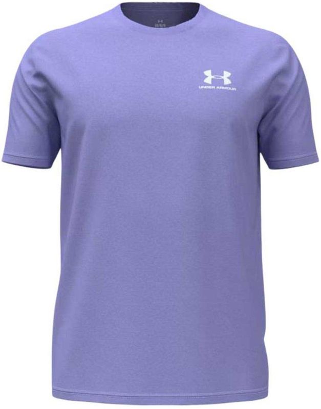 Under Armour - Sportstyle Left Chest - T-shirt - Paars