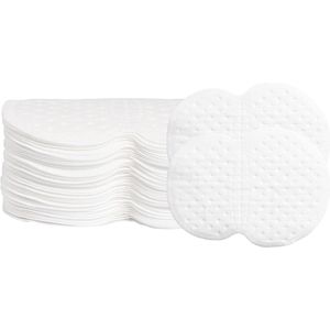 Allecto plus - Wegwerp okselpads 80 stuks voor dames en heren, onzichtbare zweetbescherming, absorbeert zweetvlekken, onderarm zweetpads