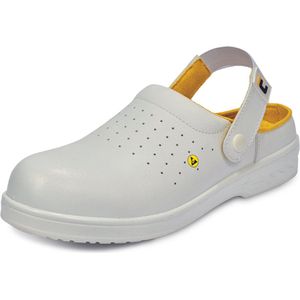 Cerva RAVEN WHT MF ESD SB SRC klomp 02030098 - Wit - 45