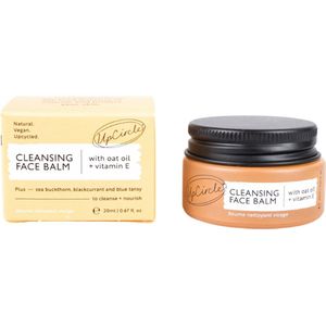 UpCircle Cleansing Face Balm - Upcycled Abrikozenpoeder - Haverolie & Vitamine E - 20 ML - Veganistisch - Antioxidanten - Dermatologisch getest