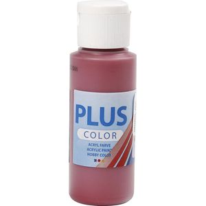 Plus Color Acrylverf, antiek rood, 60 ml/ 1 fles