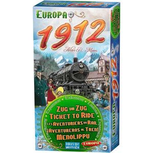 Ticket to Ride Europa 1912 - Uitbreiding - Bordspel