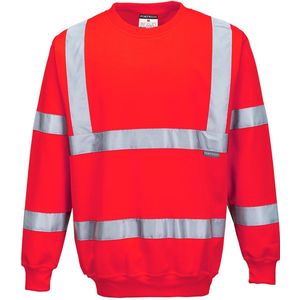 Portwest Hi-Vis Sweatshirt B303 - Rood - L