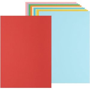 OUYLAF Origami - Basic Craft Vouwblaadjes - 70grams papier - papier - 200 Stuks - voor hobby en knutselen - gekleurd papier