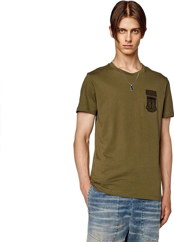 Diesel Diegor K67 T-shirt Met Korte Mouwen Bruin L Man