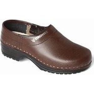 Strovels 204 unisex Klompen - Bruin - Maat 38