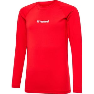 Hummel - Hmlbl Performance Tee - Kinder T-Shirt - True Red - Langarm