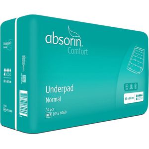 Absorin Comfort Normal onderlegger disposable - 60x60 cm 30 stuks