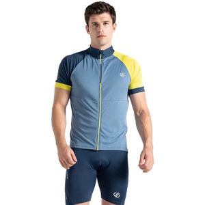 Dare2b Protraction Iii Korte Mouw Wielertrui Blauw XS Man