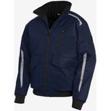 FHB Volker Werkjack met reflectoren Marineblauw maat S